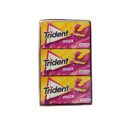 Жувальна гумка Trident MAX Малина Лимон
